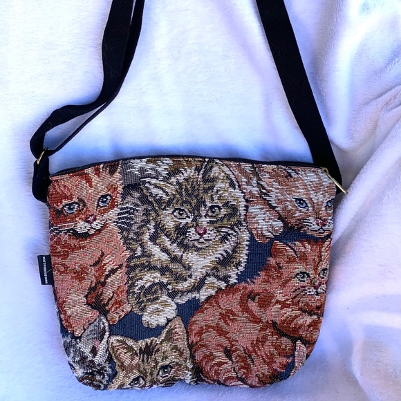 😻A canvass cat purse! - Picture 2 of 3